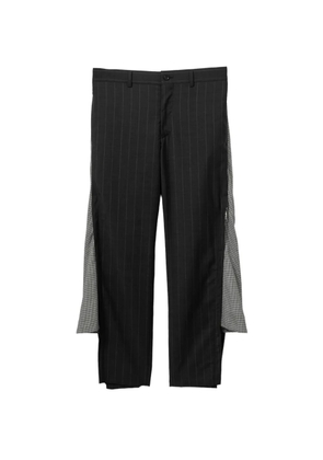 Comme des Garçons Homme Plus pinstripe trousers - Grey
