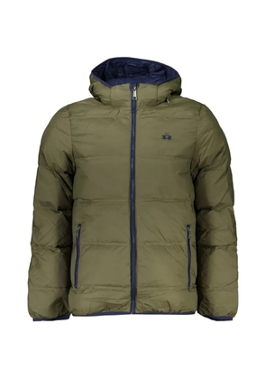 La Martina quilted hooded jacket - Green
