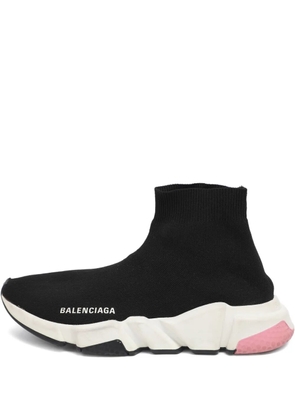 Balenciaga Pre-Owned 38 knit laceless sneakers - Black