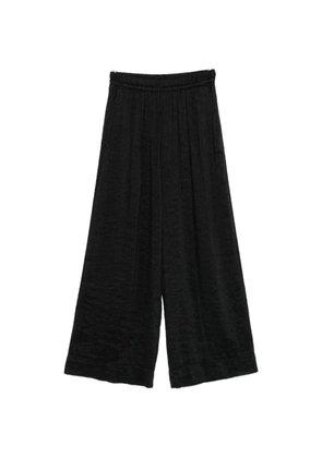 Forte Forte elasticated-waistband trousers - Black