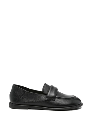 SERGIO MORETTI FIRENZE leather loafers - Black