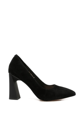 SERGIO MORETTI FIRENZE pointed-toe block-heel pumps - Black