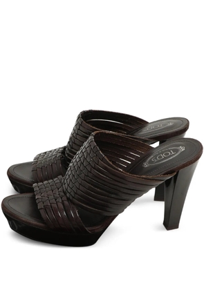 Tod's leather sandals - Brown