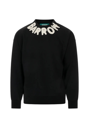 BARROW logo-print sweater - Black
