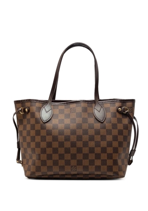 Louis Vuitton Pre-Owned 2008 Damier Ebene Neverfull PM tote bag - Brown