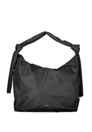 Calvin Klein knotted top-handle tote bag - Black