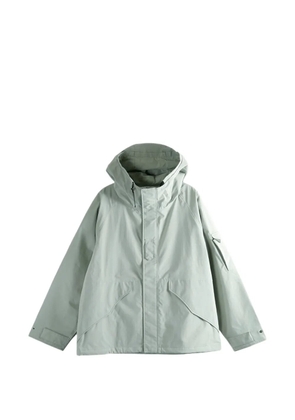 Nanamica hooded raglan-sleeve jacket - Green