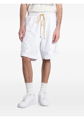 RHUDE drawstring shorts - White