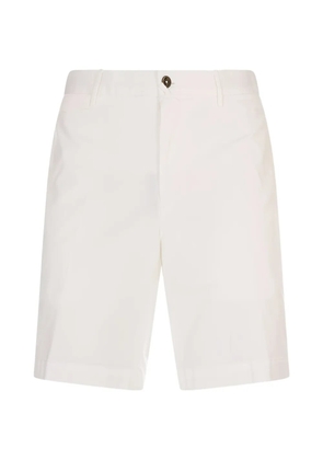PT Torino button-fastening shorts - White