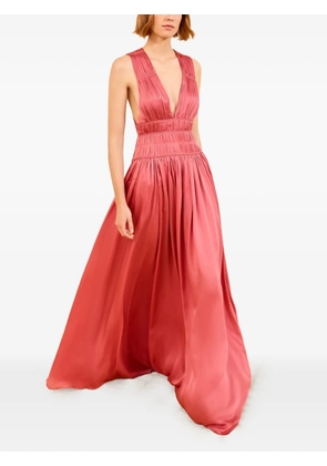 Ulla Johnson Boheme silk maxi dress - Pink