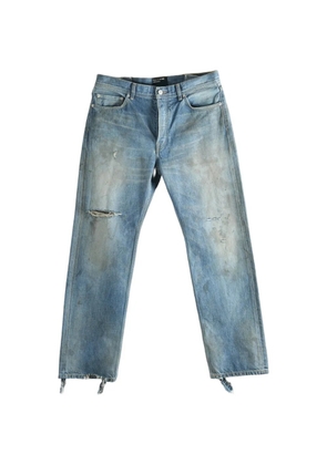 Enfants Riches Déprimés Tommy Tonsil distressed straight-leg jeans - Blue