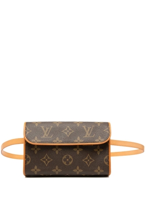 Louis Vuitton Pre-Owned 2002 Monogram Pochette Florentine belt bag - Brown
