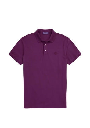 Polo Ralph Lauren embroidered-logo piqué polo shirt - Purple