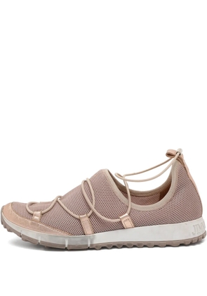 Jimmy Choo Pre-Owned Andrea mesh sneakers - Neutrals