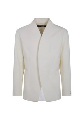 Jacquemus The Bastide collarless blaser - Neutrals