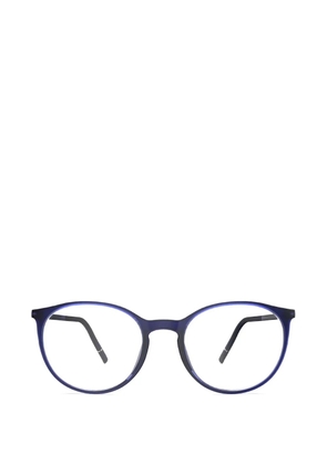 Silhouette round-frame glasses - Blue