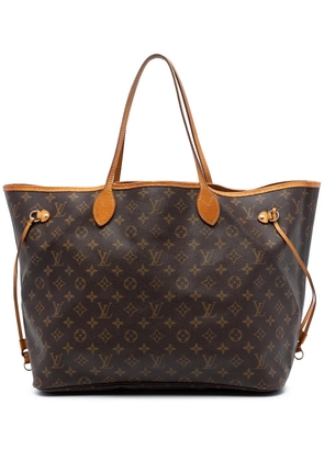 Louis Vuitton Pre-Owned 2010 Monogram Neverfull GM tote bag - Brown