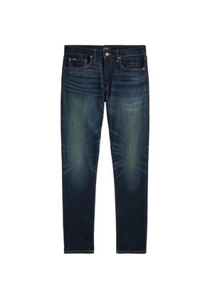 Polo Ralph Lauren faded-effect slim-fit jeans - Blue