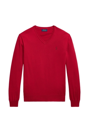 Polo Ralph Lauren V-neck logo-embroidered sweater