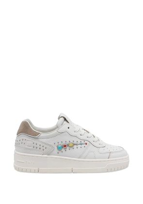 Date Torneo stud-embellished sneakers - White