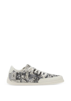 Be Lenka comic-book print sneakers - Neutrals