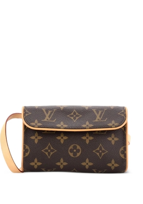Louis Vuitton Pre-Owned Florentine Waist Bag Monogram Canvas belt bag - Brown