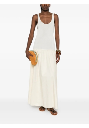 The Frankie Shop Iliya drop-waist maxi dress - Neutrals
