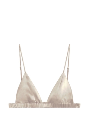 The Frankie Shop triangle bralette - White