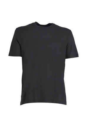 Filippo De Laurentiis crepe-knit T-shirt - Black
