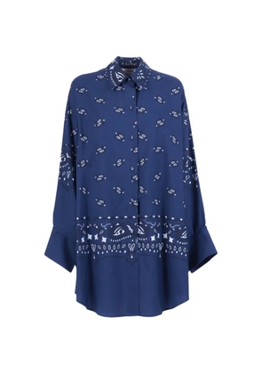 Le Sarte Pettegole paisley-print shirt - Blue
