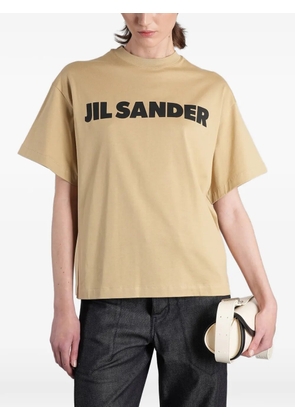 Jil Sander logo-print T-shirt - Neutrals