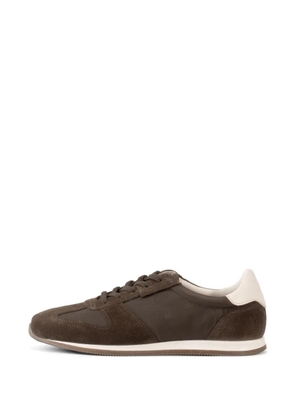 VAGABOND suede-panelled sneakers - Brown