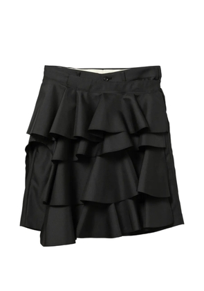 Comme Des Garçons Comme Des Garçons draped tailored shorts - Black