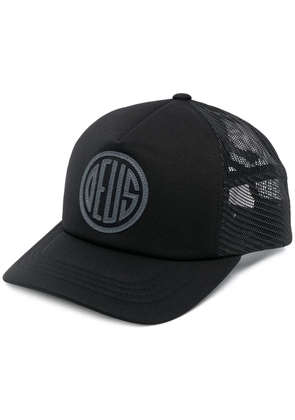 Deus Ex Machina logo-embellished mesh-panelled cap - Black