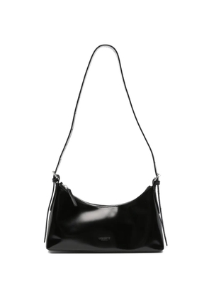 VAGABOND mini Bari polished-finish shoulder bag - Black