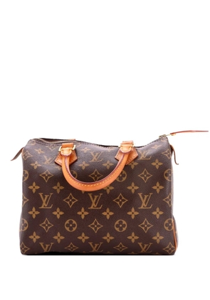 Louis Vuitton Pre-Owned Speedy Handbag Monogram Canvas 25 satchel - Brown