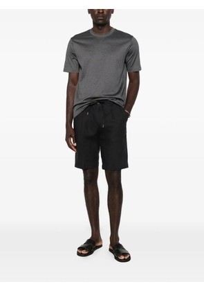 Briglia 1949 pleated chino shorts - Black