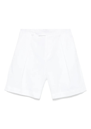 Low Brand logo-tag shorts - White