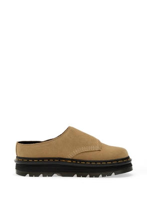 Dr Martens Zebzag Anywair touch-strap suede sneakers - Neutrals