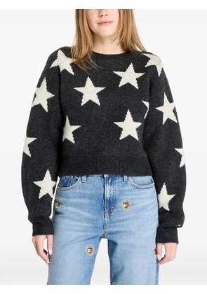 Tommy Hilfiger star-patern sweater - Grey