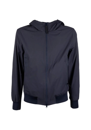 People Of Shibuya hooded zip-up jacket - Blue