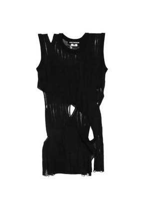 Junya Watanabe distressed top - Black