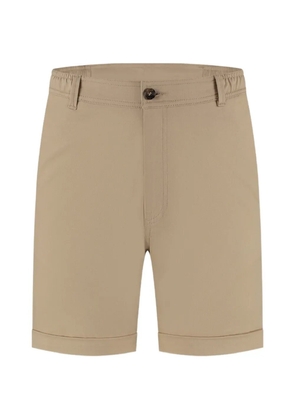 Aurélien elasticated-waistband Seaside shorts - Neutrals