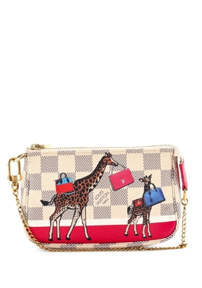 Louis Vuitton Pre-Owned Pochette Accessoires Limited Edition Damier Mini clutch bag - Neutrals