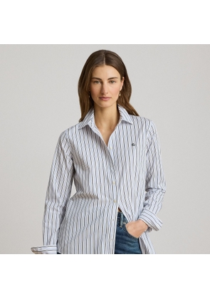 Classic Fit Striped Broadcloth Shirt