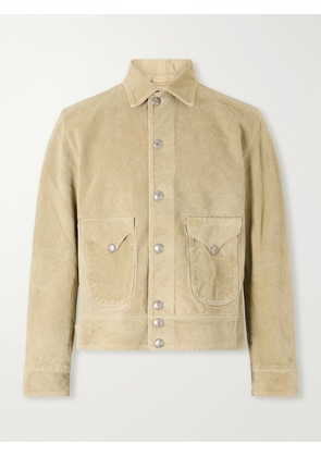 RRL - Schwab Suede Jacket - Men - Neutrals - S