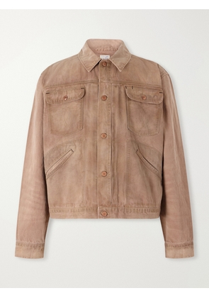 RRL - Cotton-Canvas Trucker Jacket - Men - Red - S