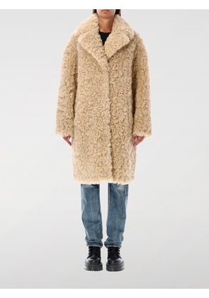STAND STUDIO Coat Woman color Beige