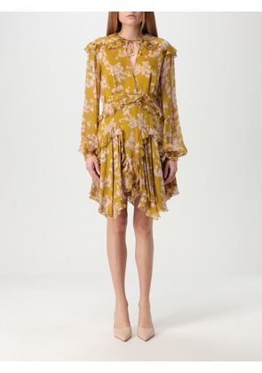 Dress ELISABETTA FRANCHI Woman color Yellow
