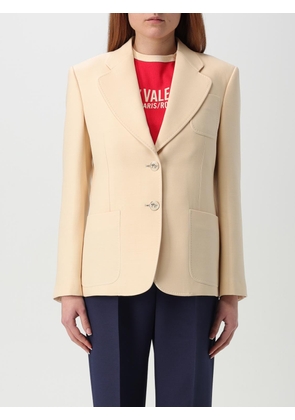 VALENTINO Jacket Woman color Yellow